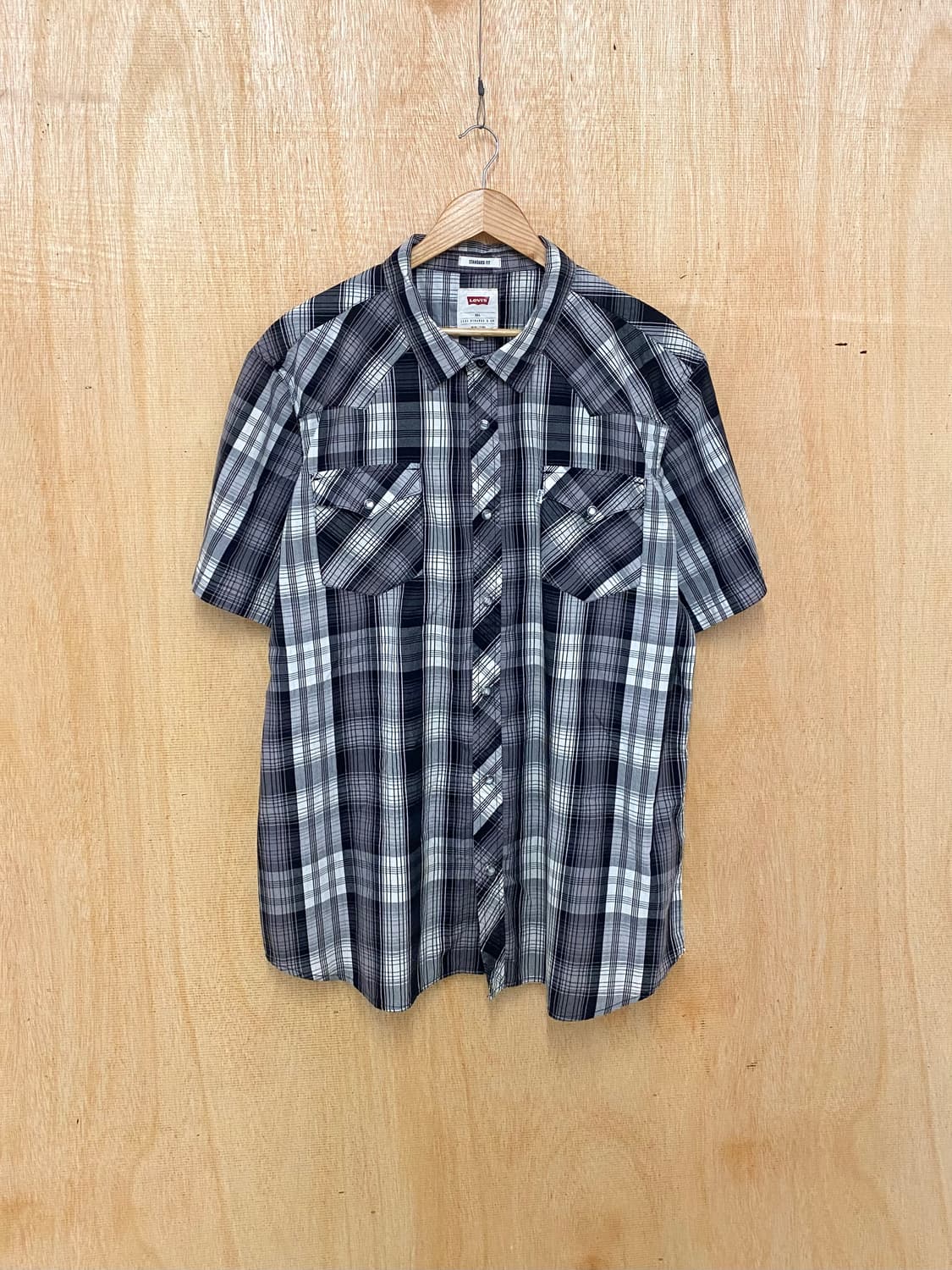 LEVI'S ombre check western shirts 옴브레 셔츠 상품이미지2