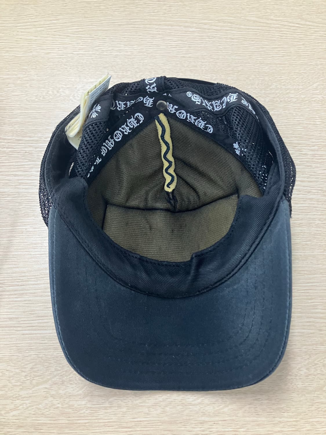 크롬하츠 매장판 CH 할리우드 트러커캡 볼캡 블랙 상품이미지2