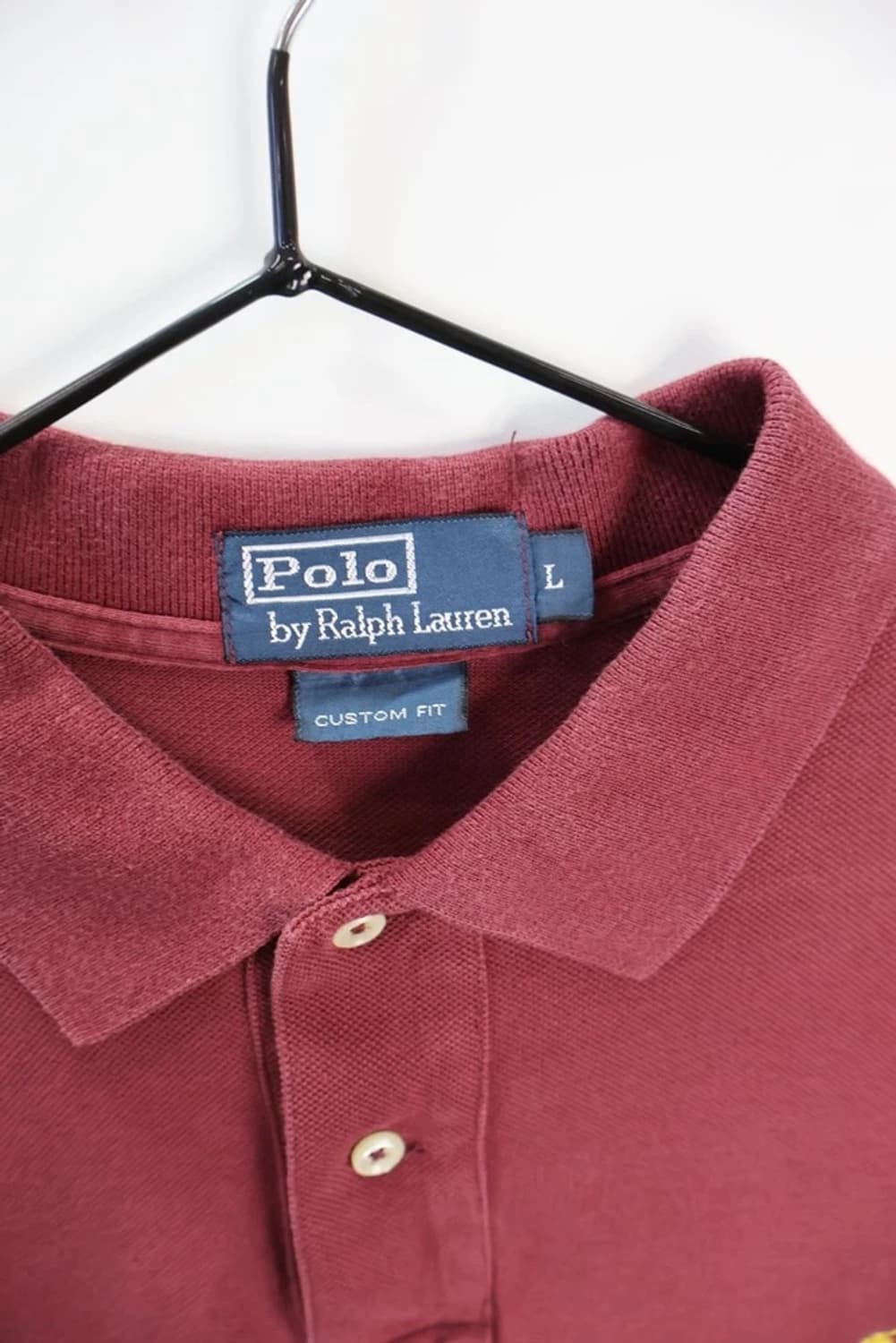 폴로랄프로렌 버건디 카라티 상품이미지5