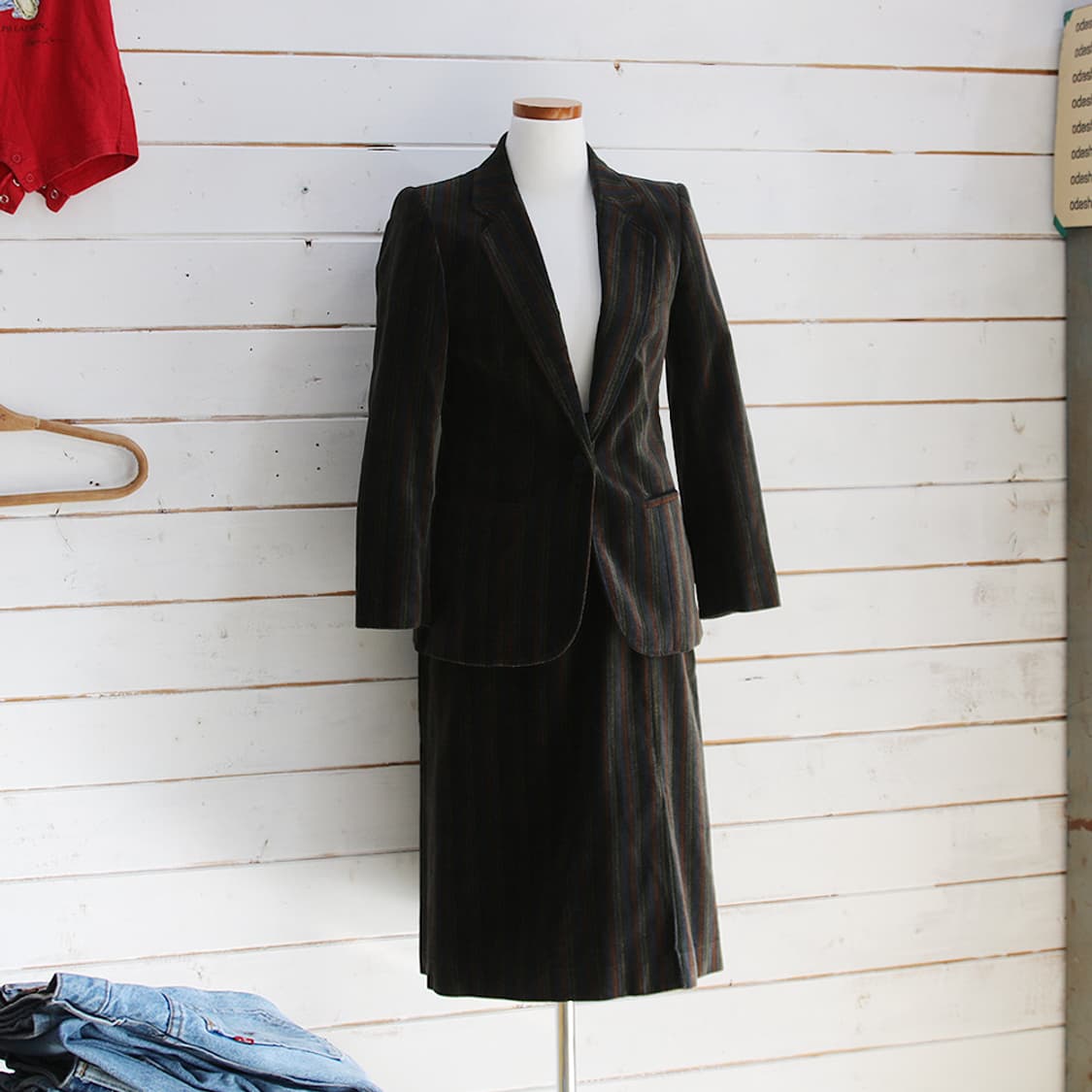 스트라이프 셋업 (여성용) 상품이미지1