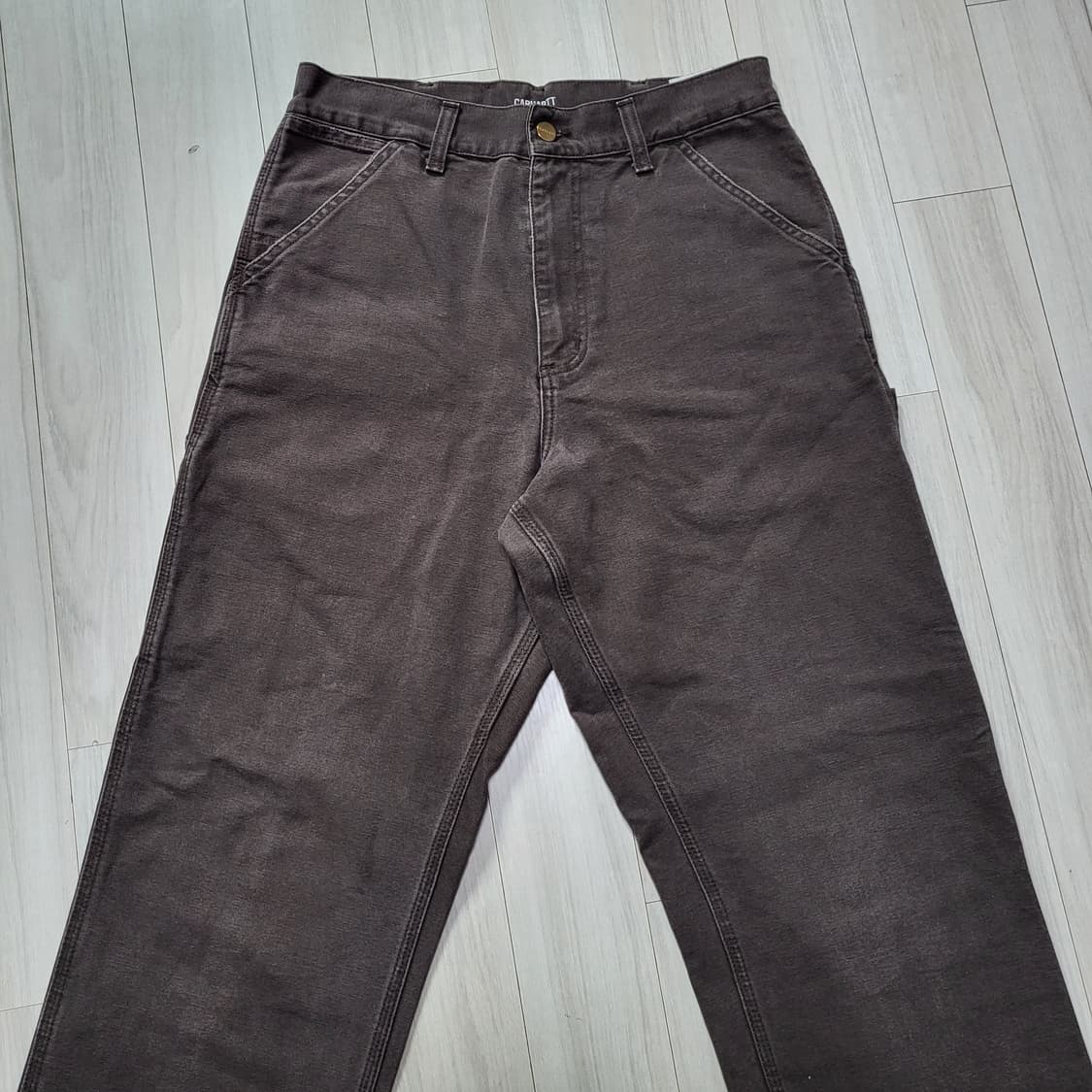 (28) carhartt 칼하트 WIP 싱글니카펜터 팬츠 토바코스톤 상품이미지9