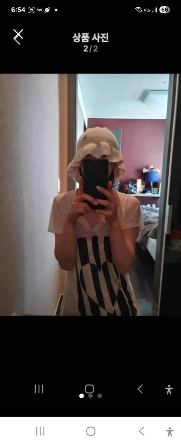 캐시미어 러플 니트 모자 새제품 free 상품이미지3