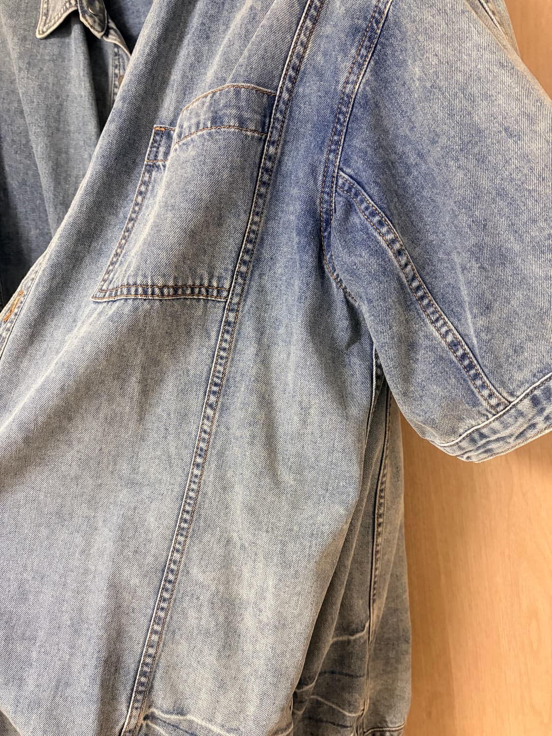 준지 24ss 데님셔츠 숏슬리브 50 상품이미지2