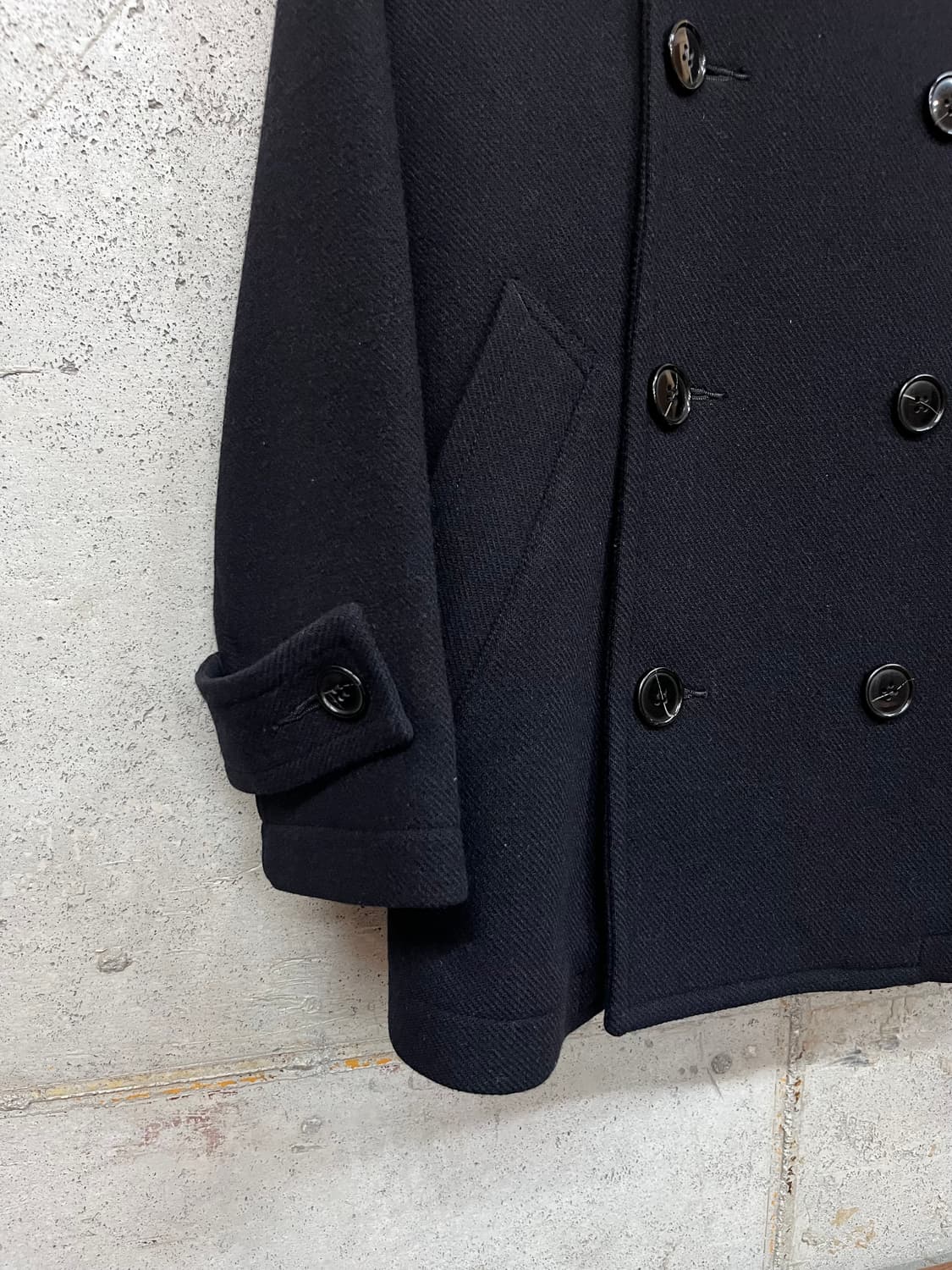 ZUCCA 피코트 네이비 상품이미지8