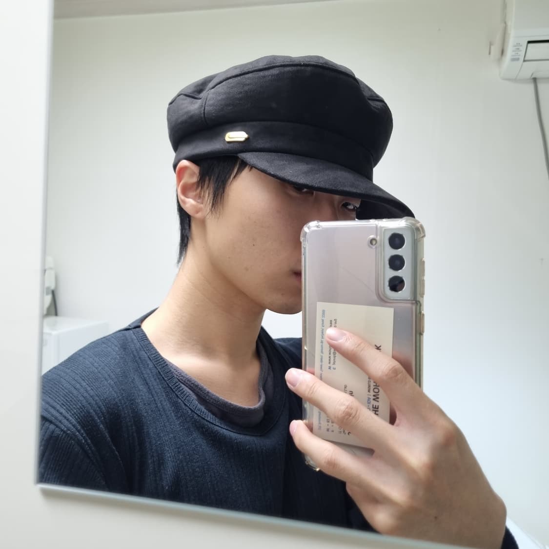 CA4LA 뉴스보이 스웨이드 캐스킷 블랙 상품이미지9