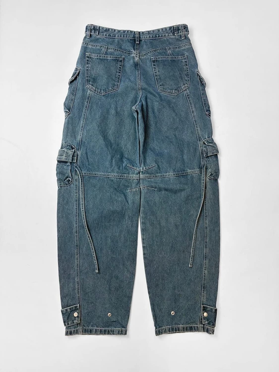 그레일즈 GRAILZ 24ss 카고 와이드 데님 팬츠 PN5364 상품이미지5