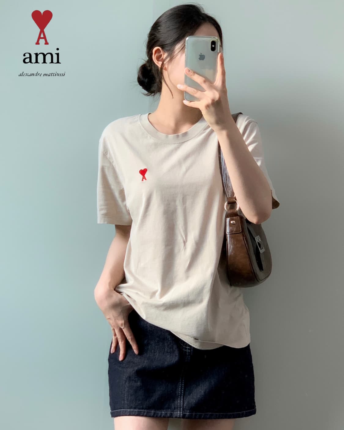 AMI 반팔티 상품이미지2
