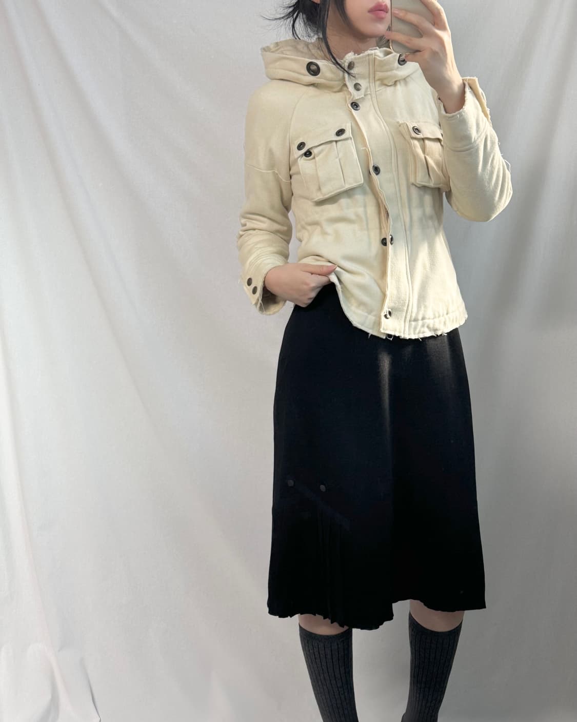 에고이스트 유틸리티 울 자켓 상품이미지2