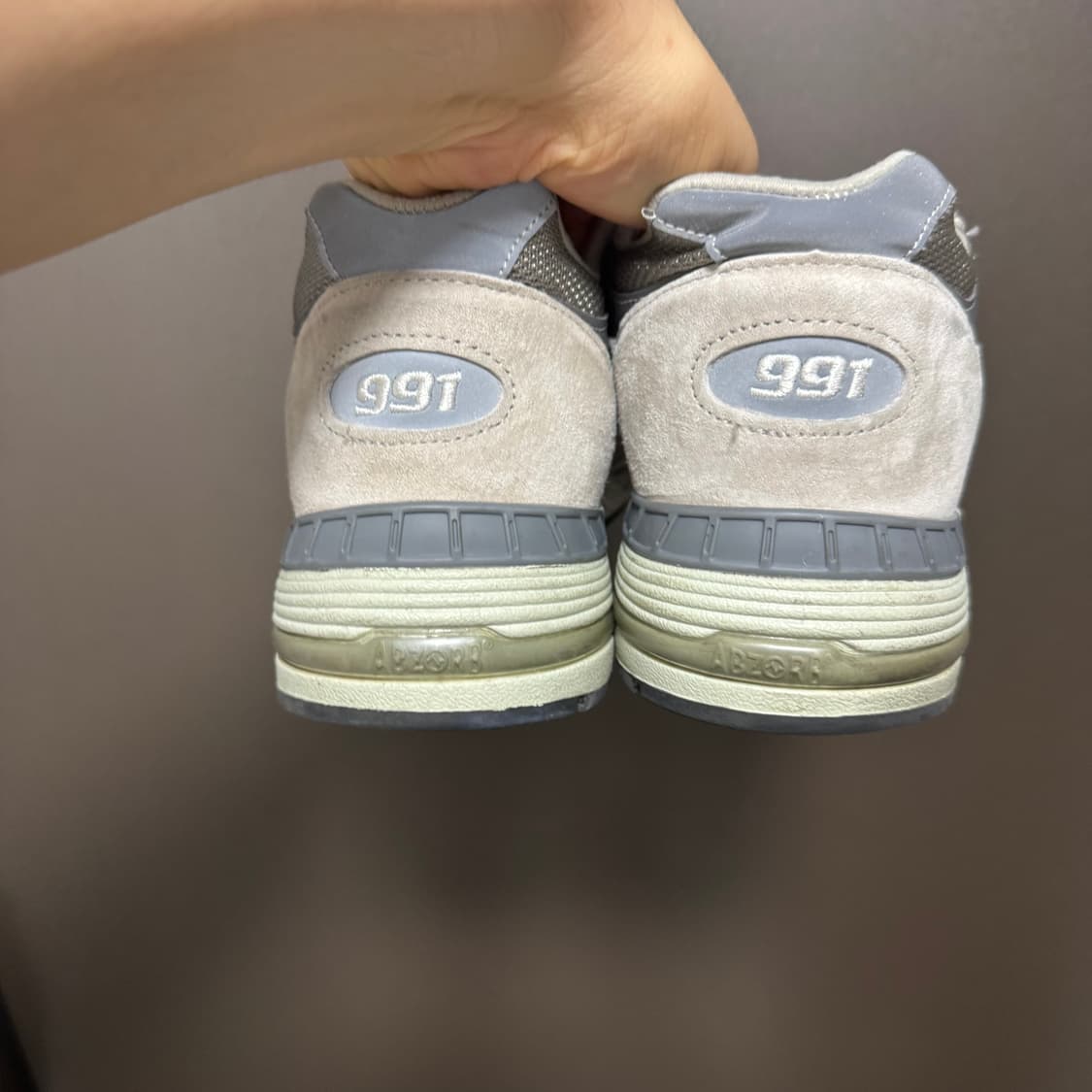 (290) 뉴발란스 991 그레이 상품이미지3
