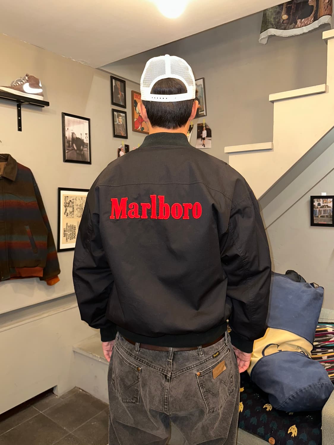 90‘s Marlboro logo reversible jacket 상품이미지1