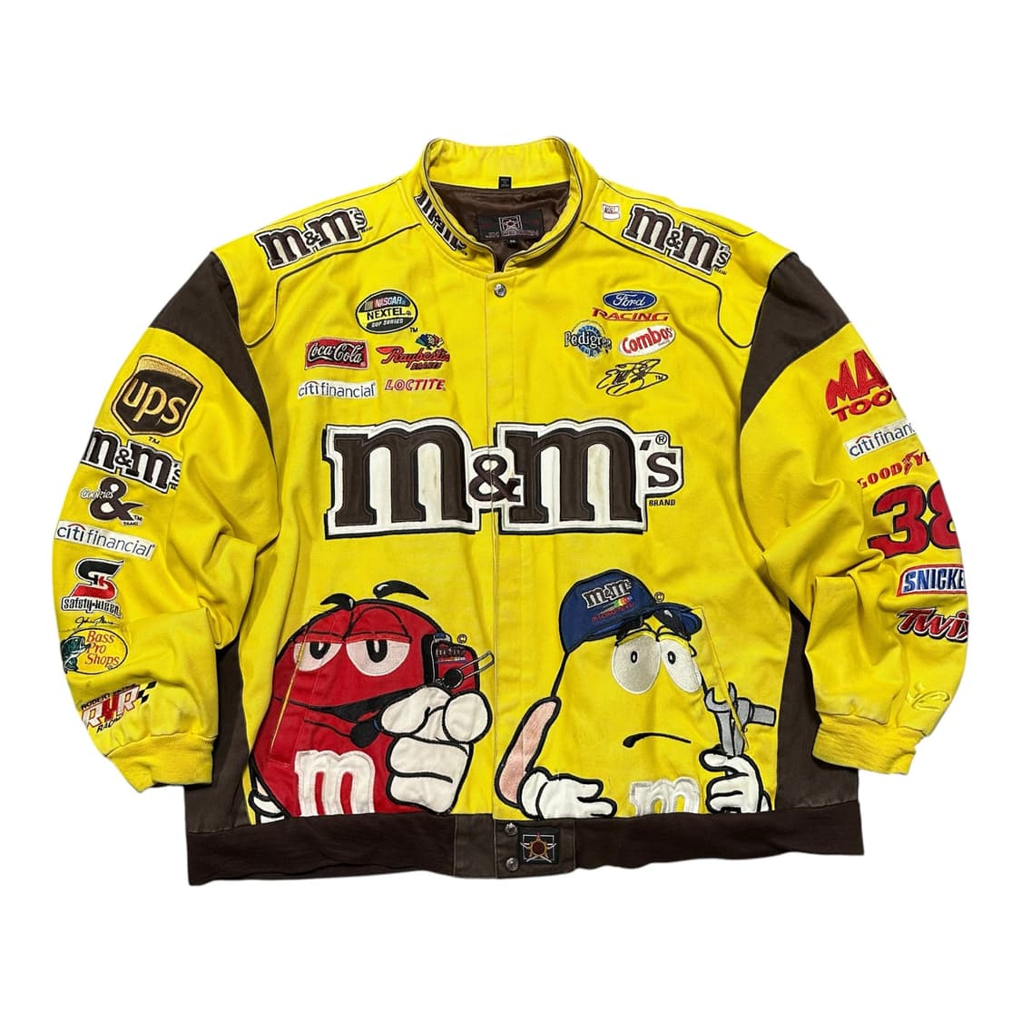 ✨ (바배) 제프헤밀턴 M&M 레이싱 패치 자켓 (5XL) 상품이미지2