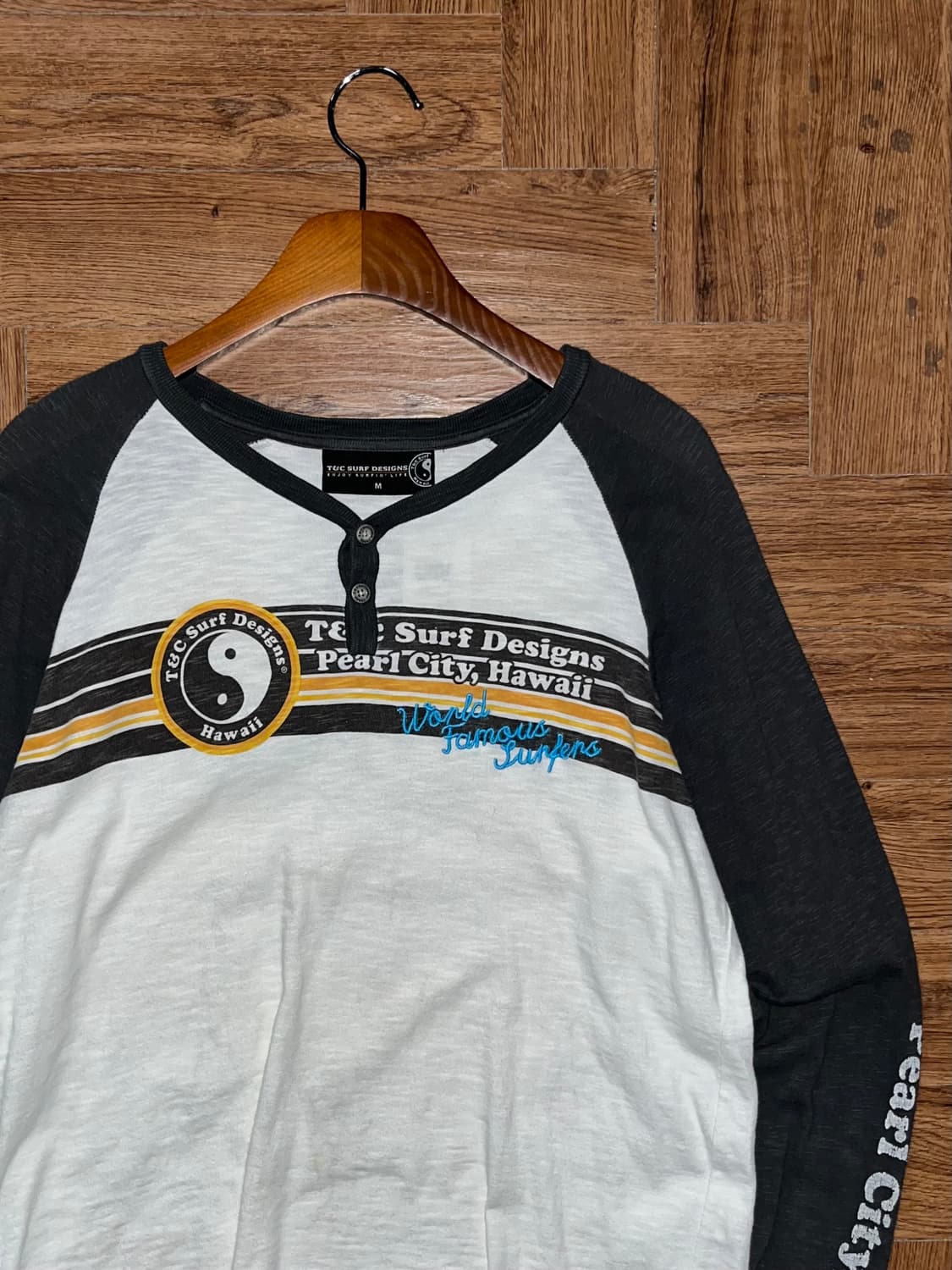 T&C 빈티지 버튼 레글런 롱슬리브 상품이미지4