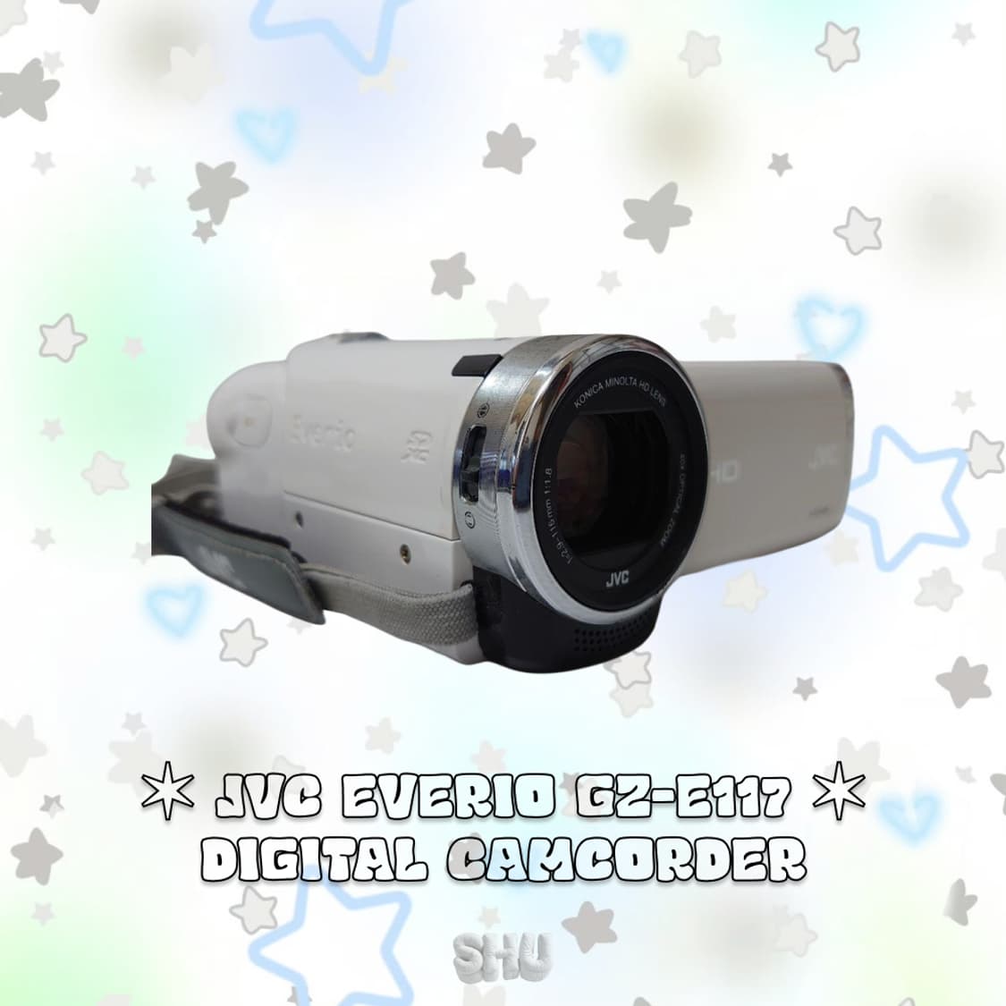 JVC 에브리오 GZ-E117 빈티지 디지털 캠코더 화이트 상품이미지4
