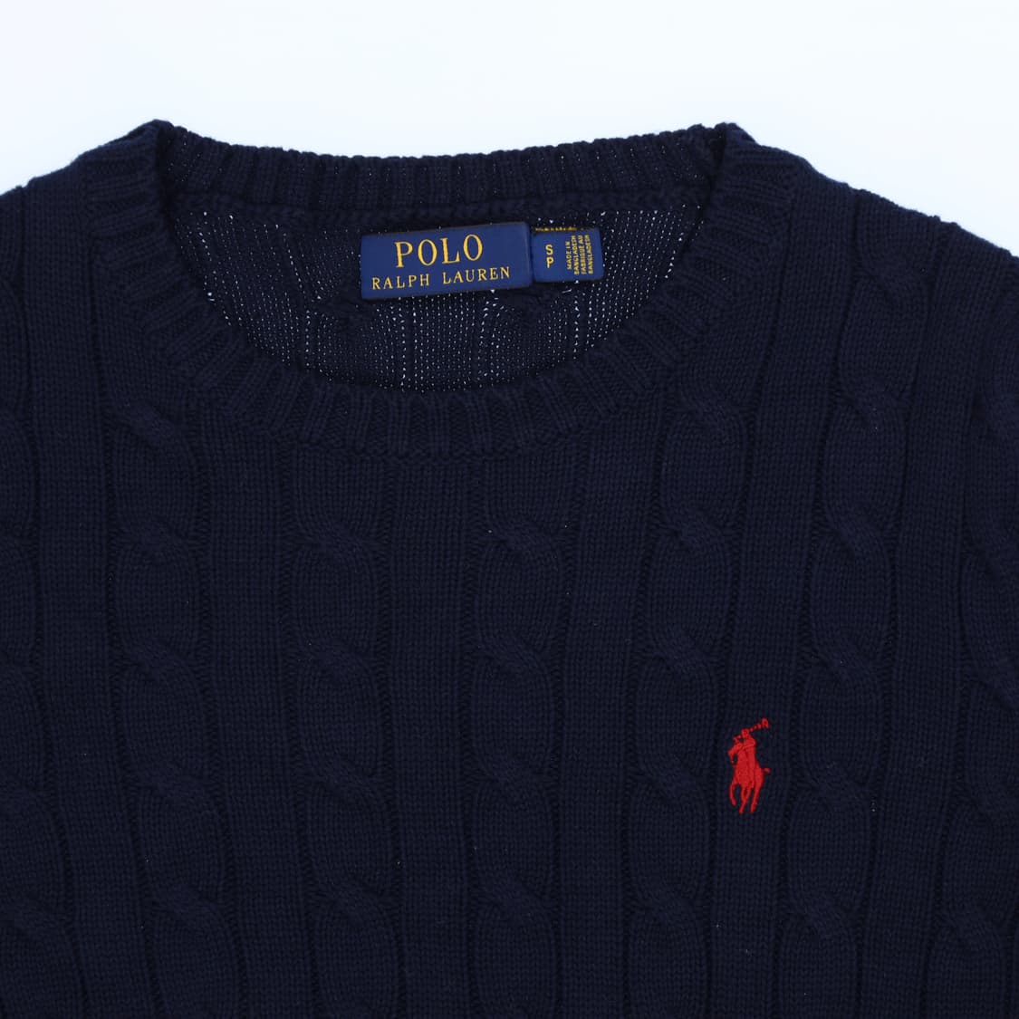 S 폴로 랄프로렌 케이블 니트 맨투맨 N7513 상품이미지3