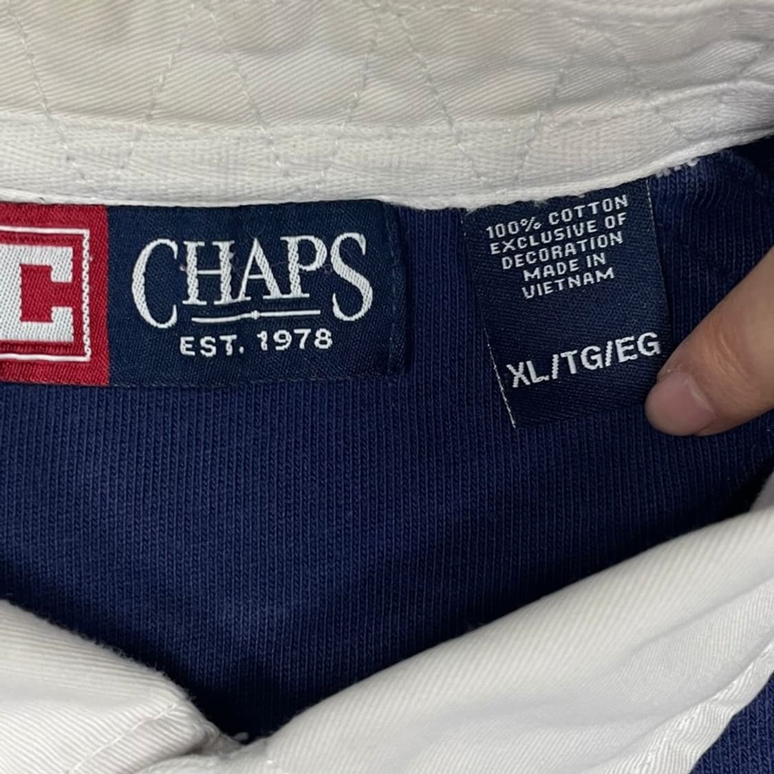 챕스 랄프로렌 로고 럭비 티셔츠 v0338 상품이미지8