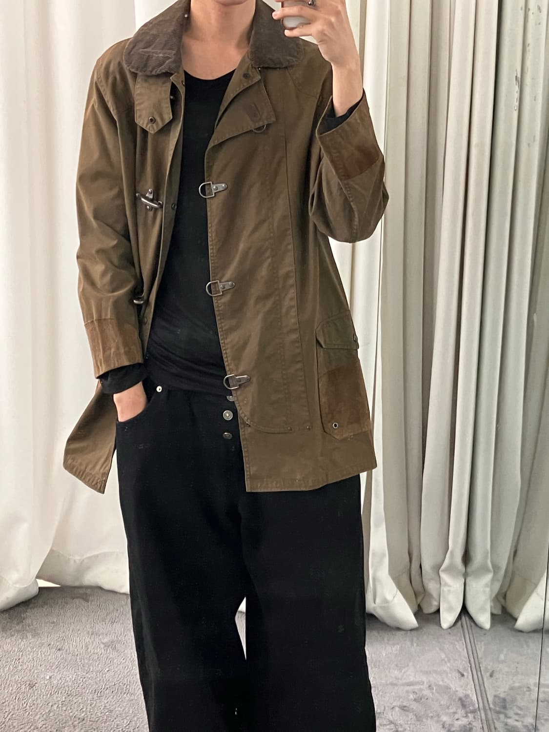 90s 폴로 랄프로렌 카키 파이어맨 자켓 L 상품이미지8