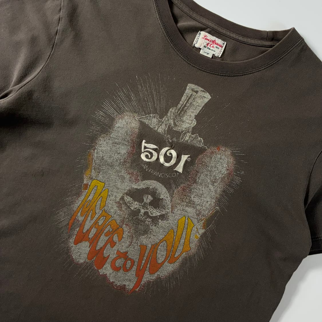 Levi's  리바이스 90,s 501 프린팅 반팔 티셔츠  상품이미지3