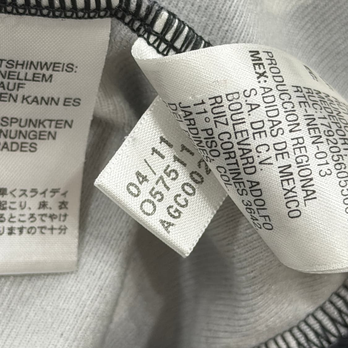 아디다스 빈티지 파이어버드 빅로고 도트 땡땡이 패턴 트랙탑져지 자켓 블랙 상품이미지7