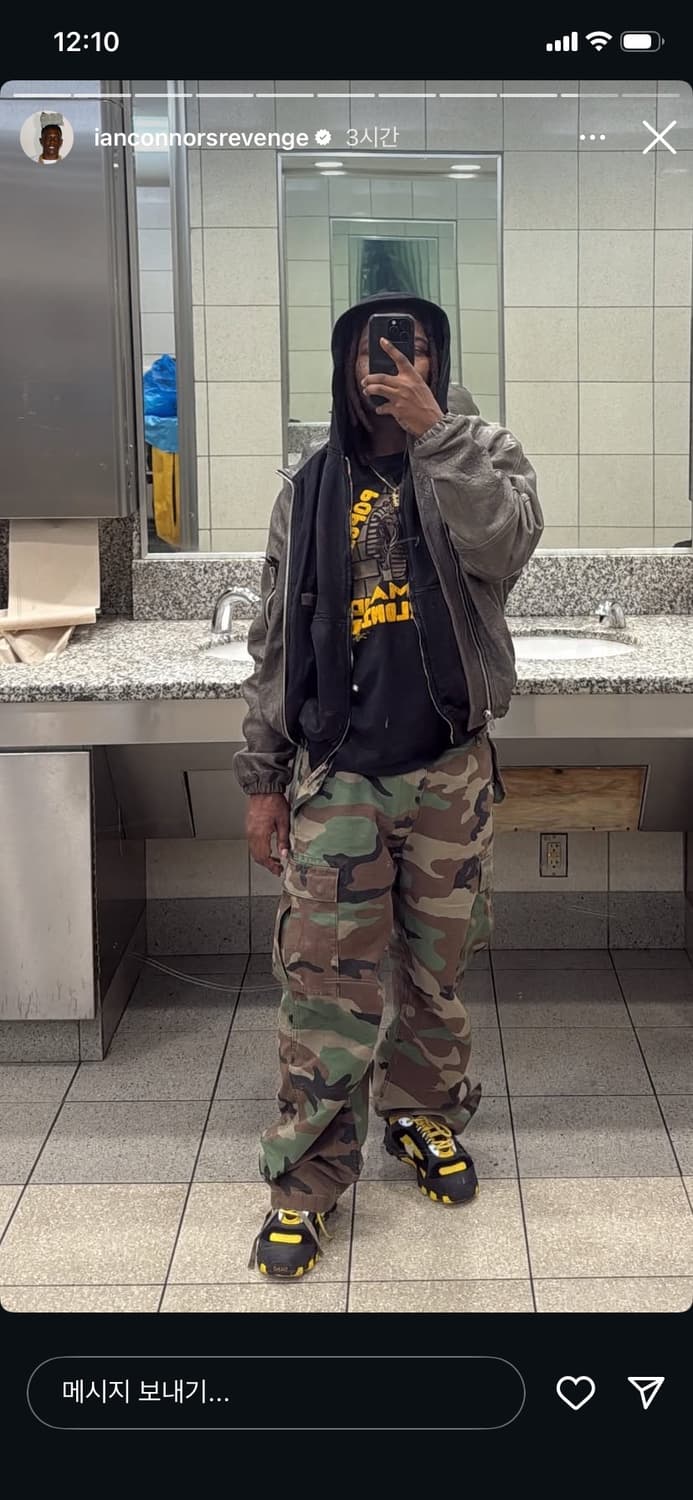 (30사이즈 교환)슈프림 카고팬츠 카모 상품이미지4