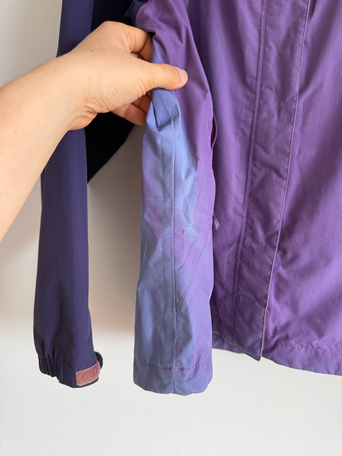 노스페이스 하이벤트 바람막이(내피 포함, 빛바램 있음) 상품이미지6