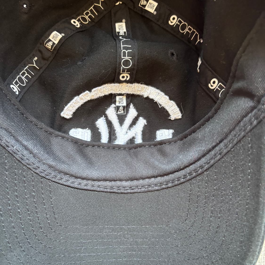 뉴에라 뉴욕 양키스 블랙 볼캡 (남여공용) 상품이미지8