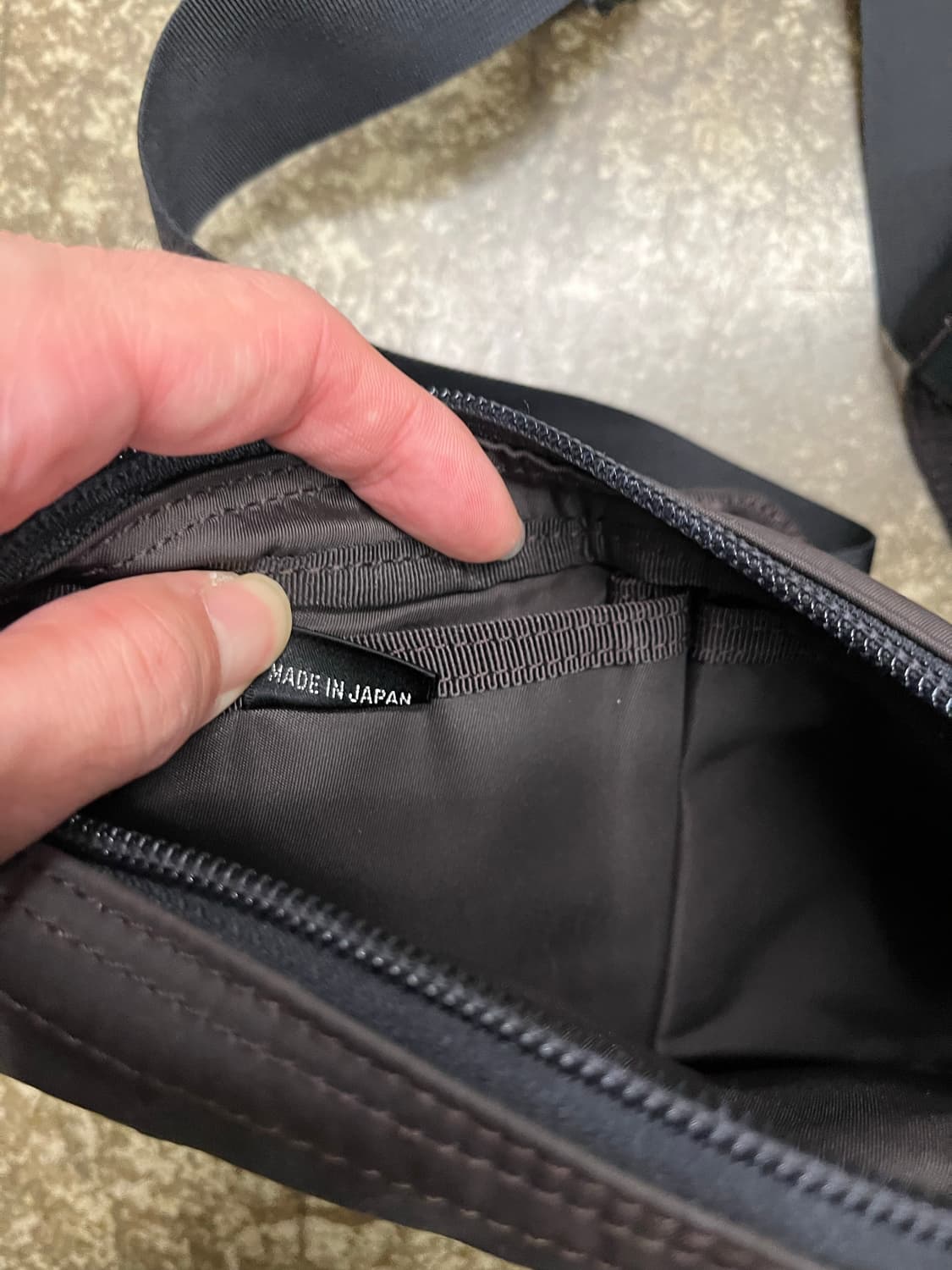 요시다 포터 다크브라운 웨이스트백 상품이미지8