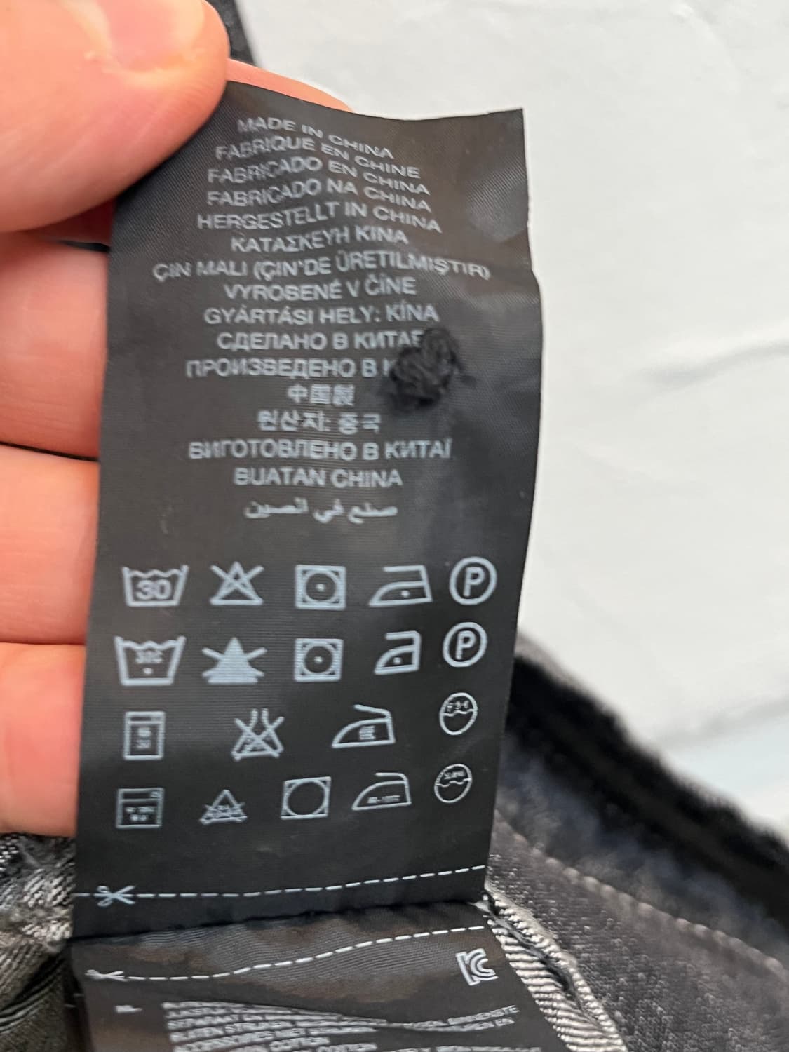 G-Star Raw 웨스턴 흑청 데님 셔츠 M 상품이미지5