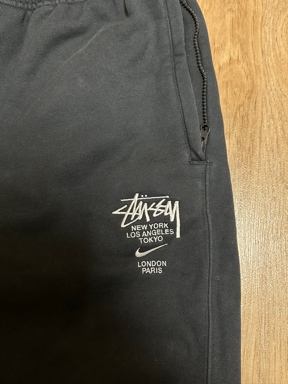 나이키 스투시 플리스 팬츠 블랙 US EU (S) 상품이미지4