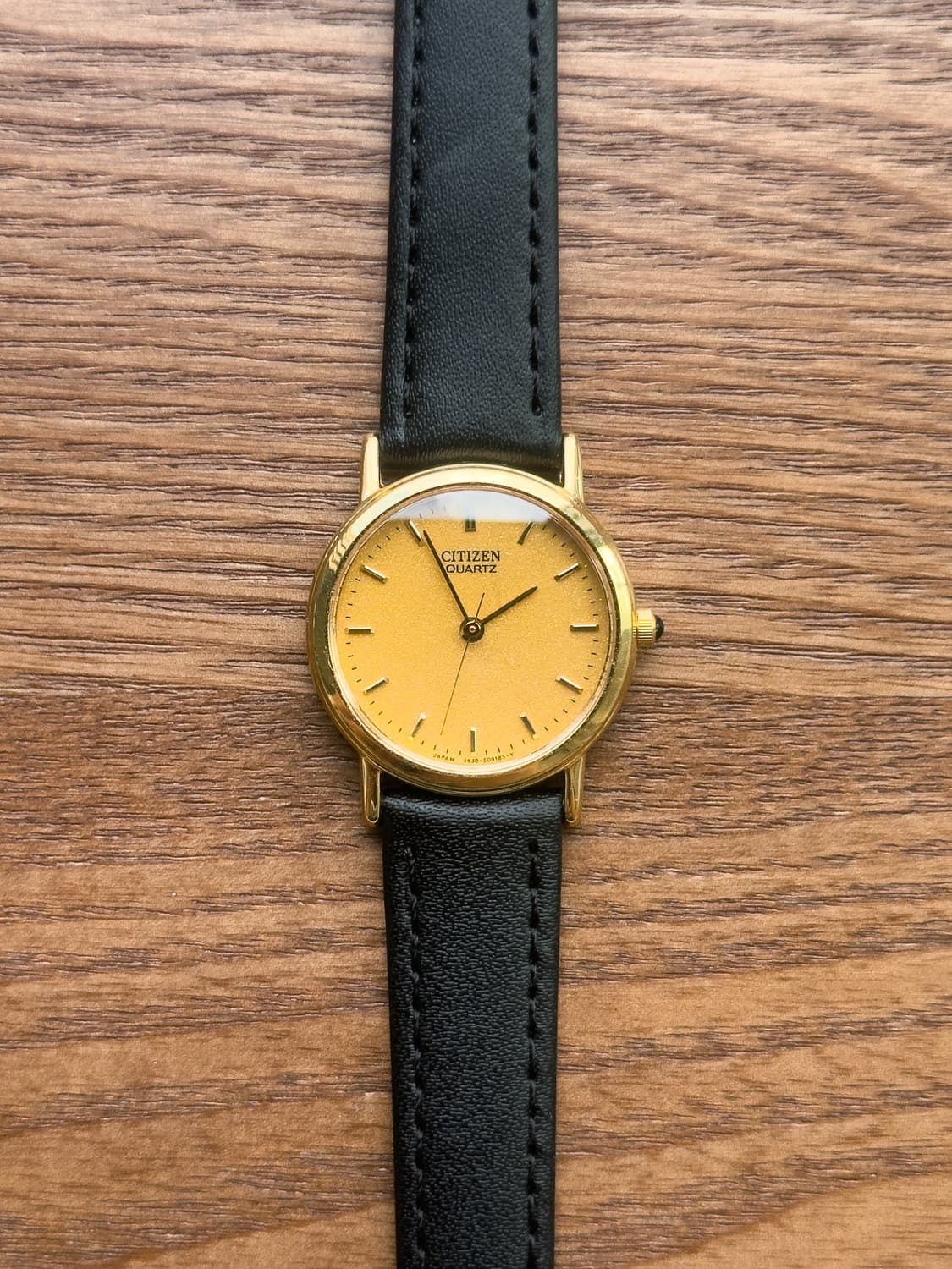 [희귀] 시티즌 4634 골드 - 샴페인 갤럭시 다이얼 빈티지 레이디 상품이미지5