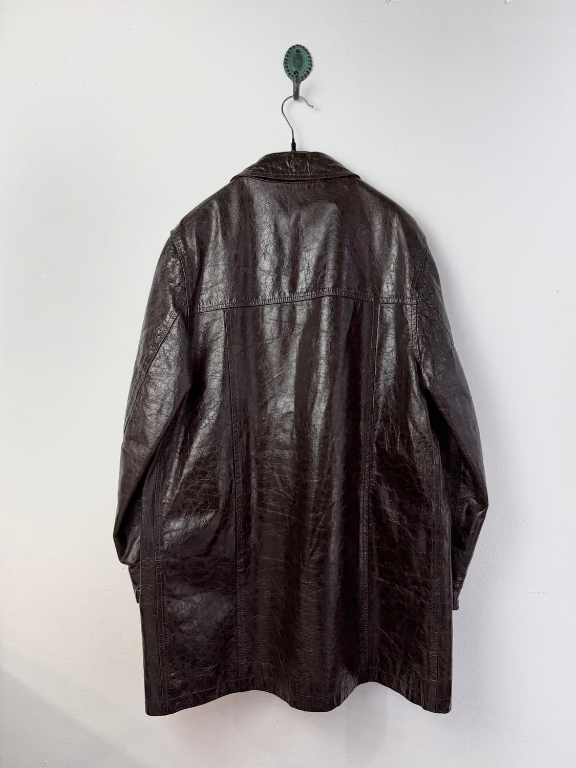 90s PATRIZIA PEPE 레더 카코트 상품이미지5