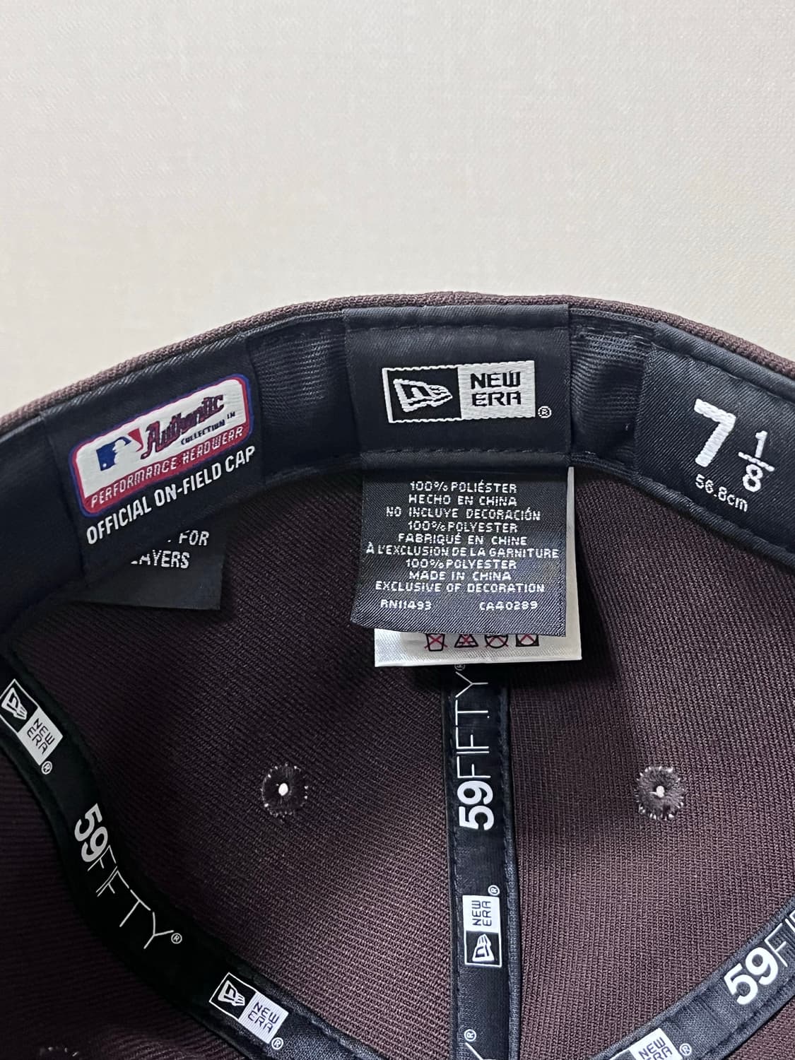 뉴에라 59Fifty 샌디에이고 브라운 718 상품이미지6