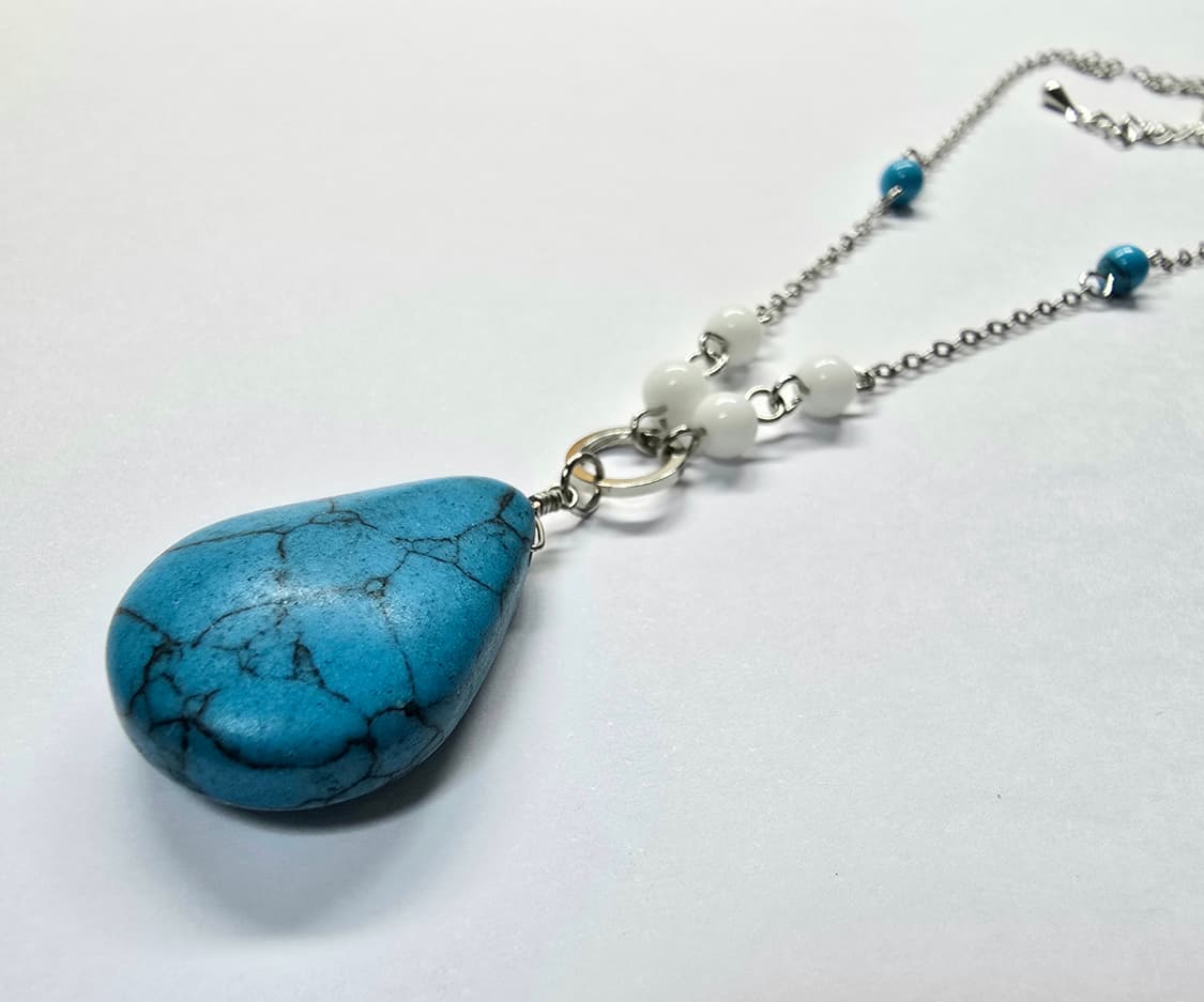 터키석 원석 목걸이 상품이미지3