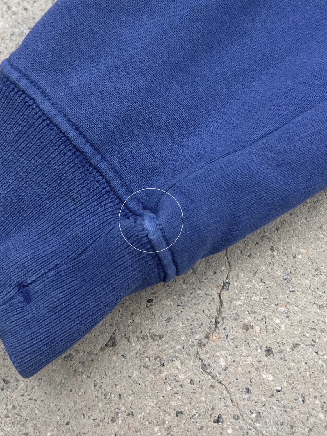 스톤아일랜드 와펜 블루 포켓 맨투맨 상품이미지9