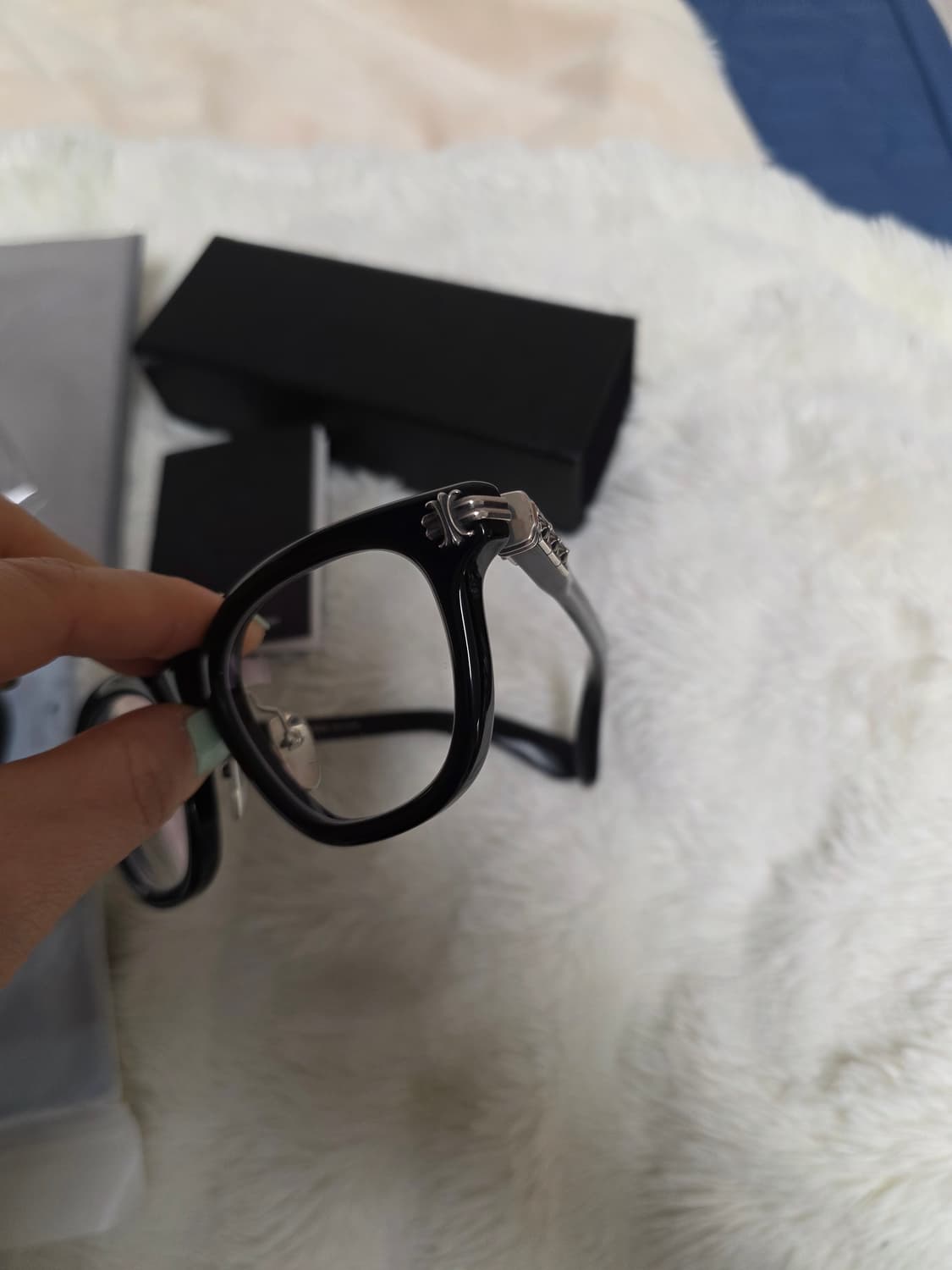 크롬하츠 스모크쇼 아시안핏 안경 판매합니다 상품이미지2