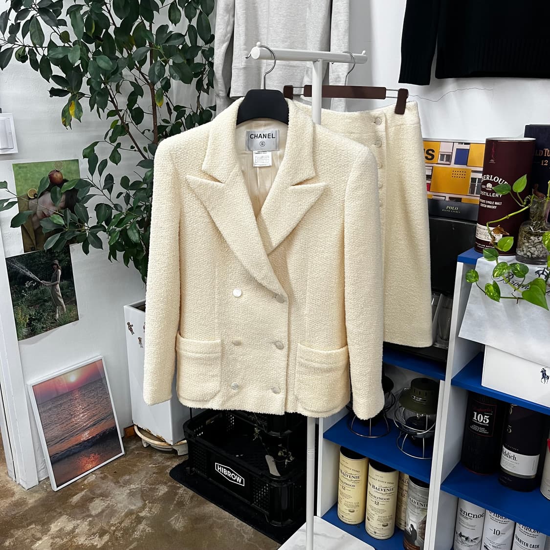 샤넬 트위드 셋업 38/42 상품이미지1