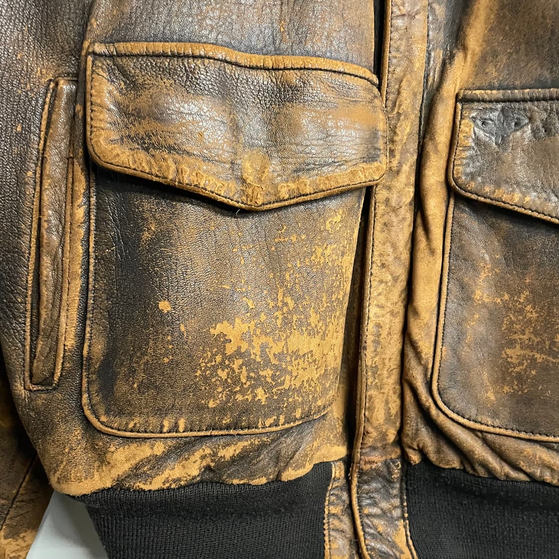 아비렉스 A2 가죽자켓 상품이미지3