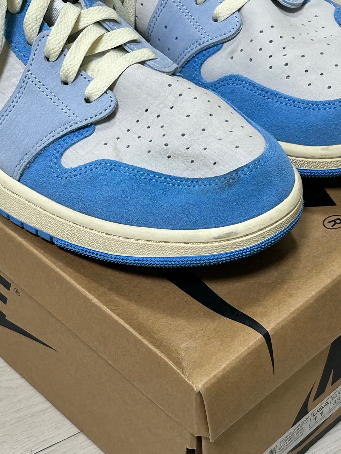 (280) 조던 1 줌 에어 컴포트 2 팬텀 유니버시티 블루 (W) 상품이미지8