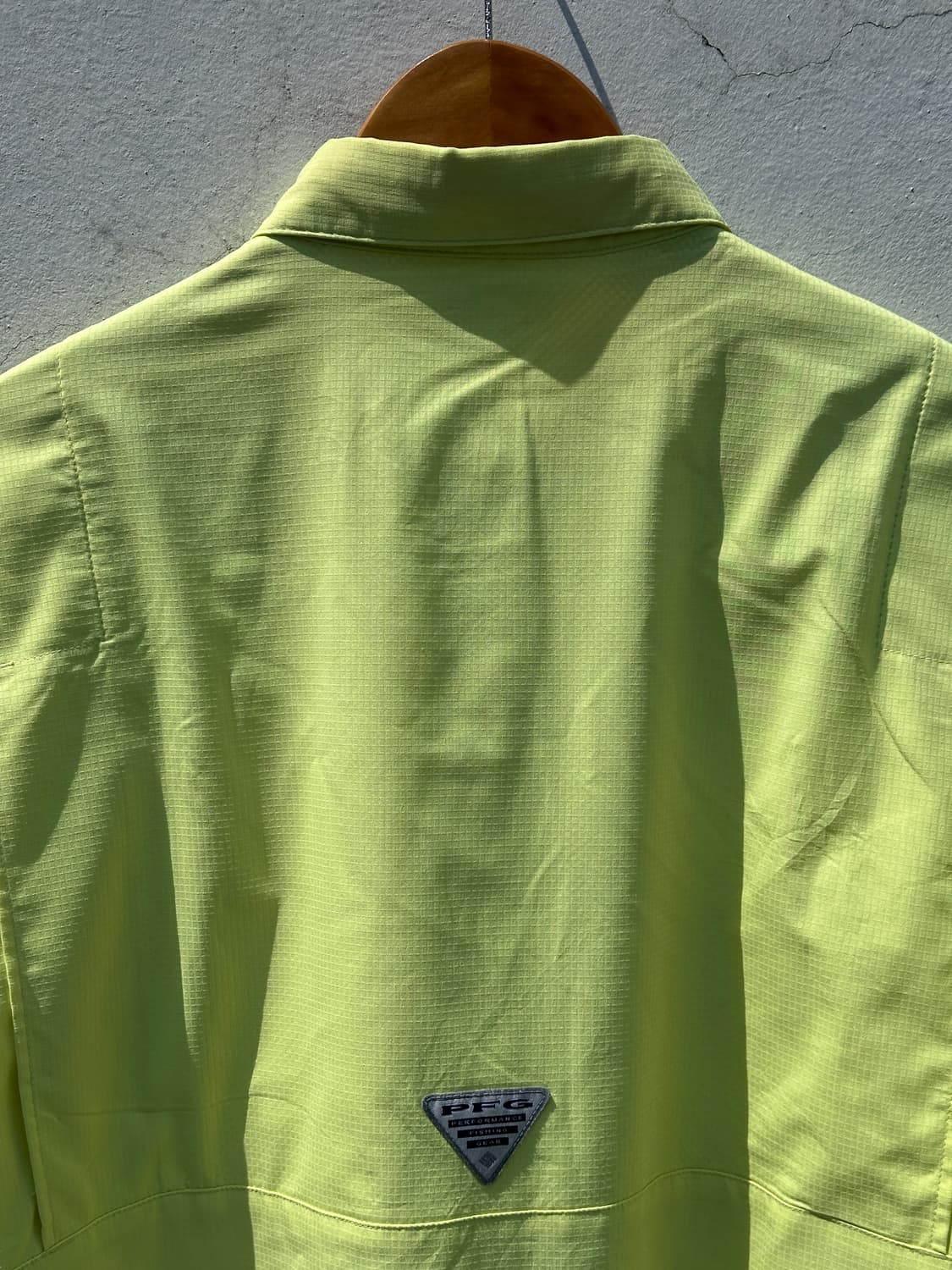 [XL] 컬럼비아 PFG 옐로우 반팔 셔츠 상품이미지9