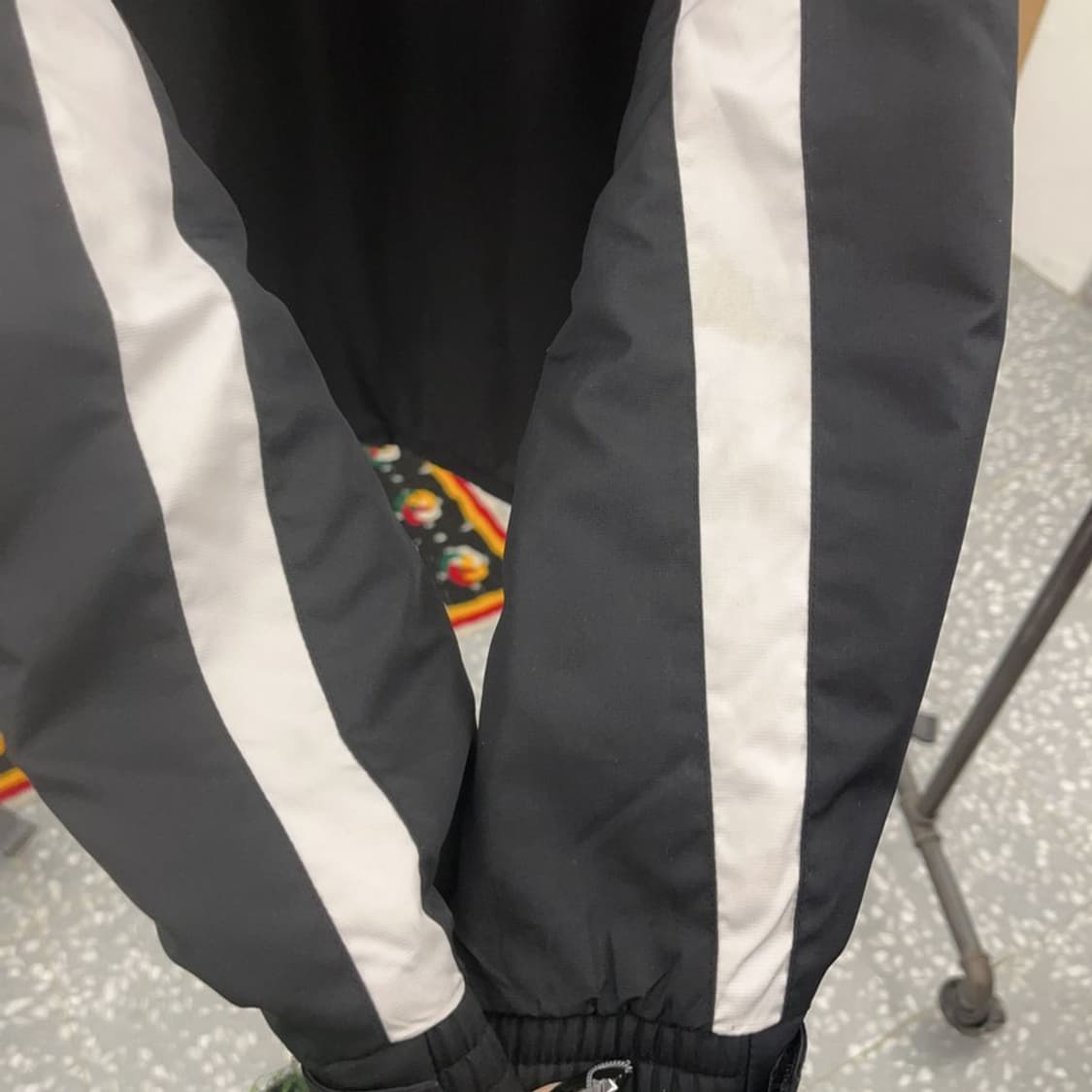 푸마 올드스쿨 레트로 슬리브배색 바람막이 자켓 L C08531 상품이미지6