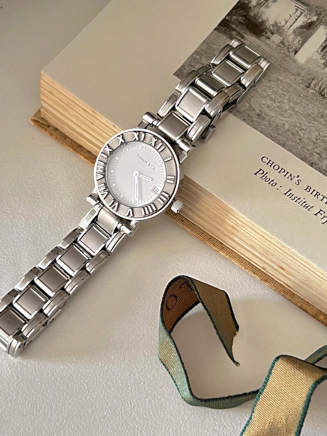 Tiffany & Co. 티파니 앤 코 아틀라스 스틸 브레이슬릿 시계  상품이미지2