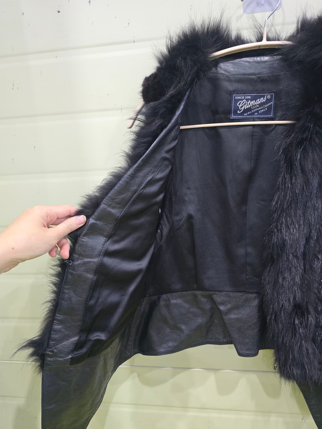 Gitmans CLUB 리얼 퍼 베스트 상품이미지3