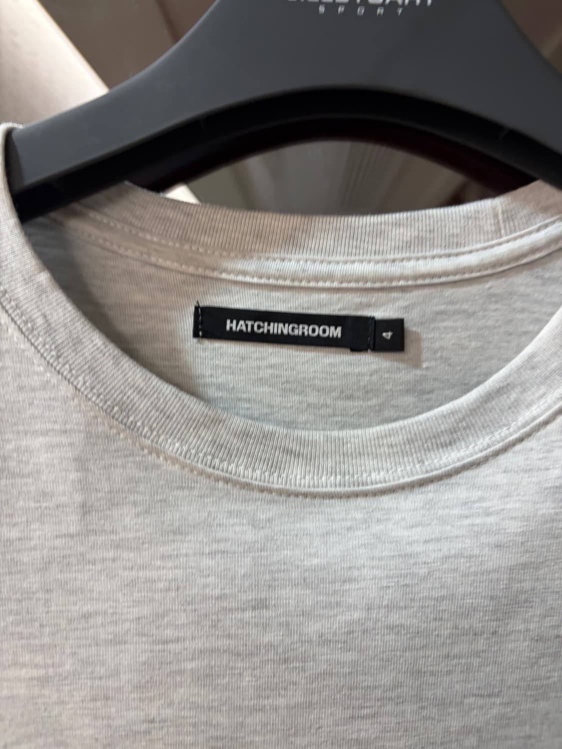 해칭룸 데빌 티셔츠 멜란지 그레이 상품이미지2