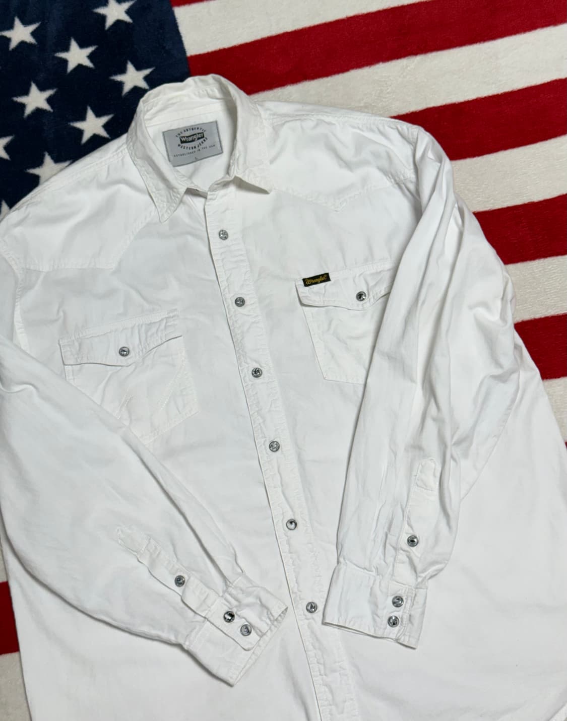 랭글러 웨스턴셔츠 빈티지 Wrangler Western Shirt[XL] 상품이미지9