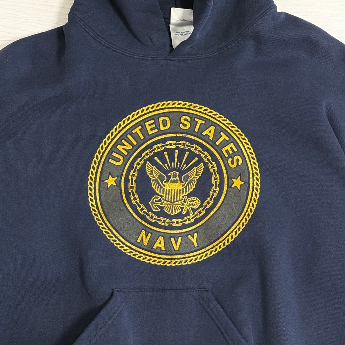 🇺🇸 90s Navy Military  후드 상품이미지3