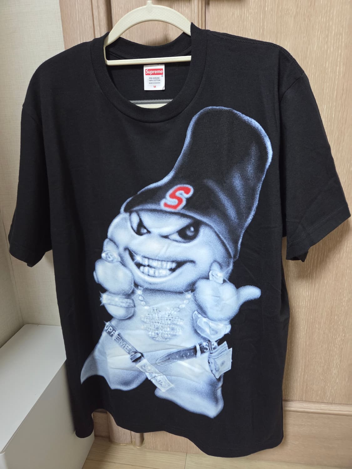 슈프림 스노우맨 티셔츠 m 사이즈 새상품 상품이미지3