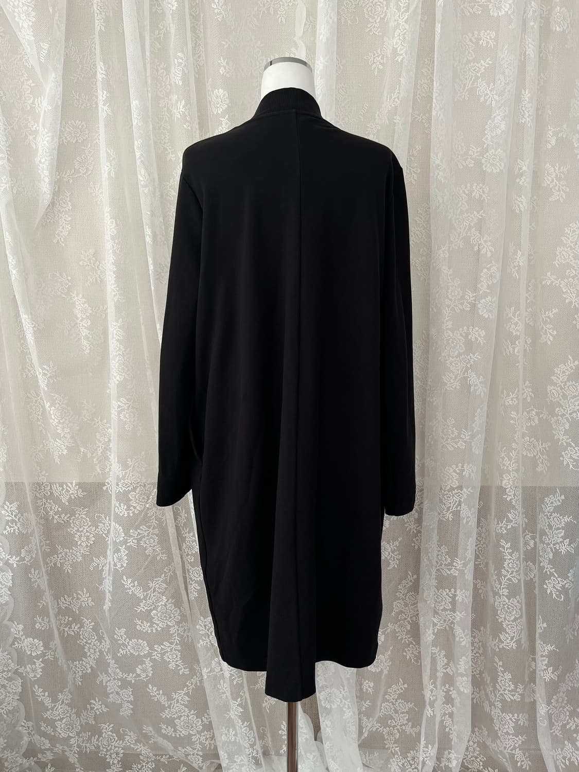 L) 코스 COS 여성 롱 가디건 블랙 상품이미지3