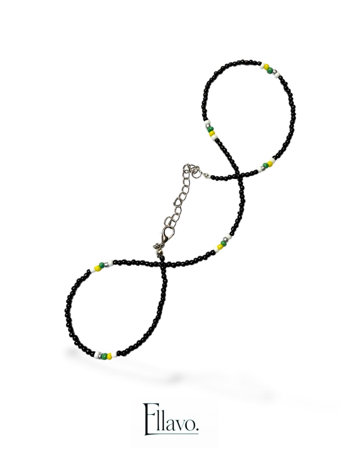 Ellavo Indian Yellow Beads Necklace 상품이미지1