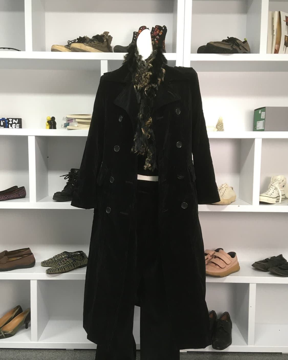 오조크 벨벳틴 코트 상품이미지3