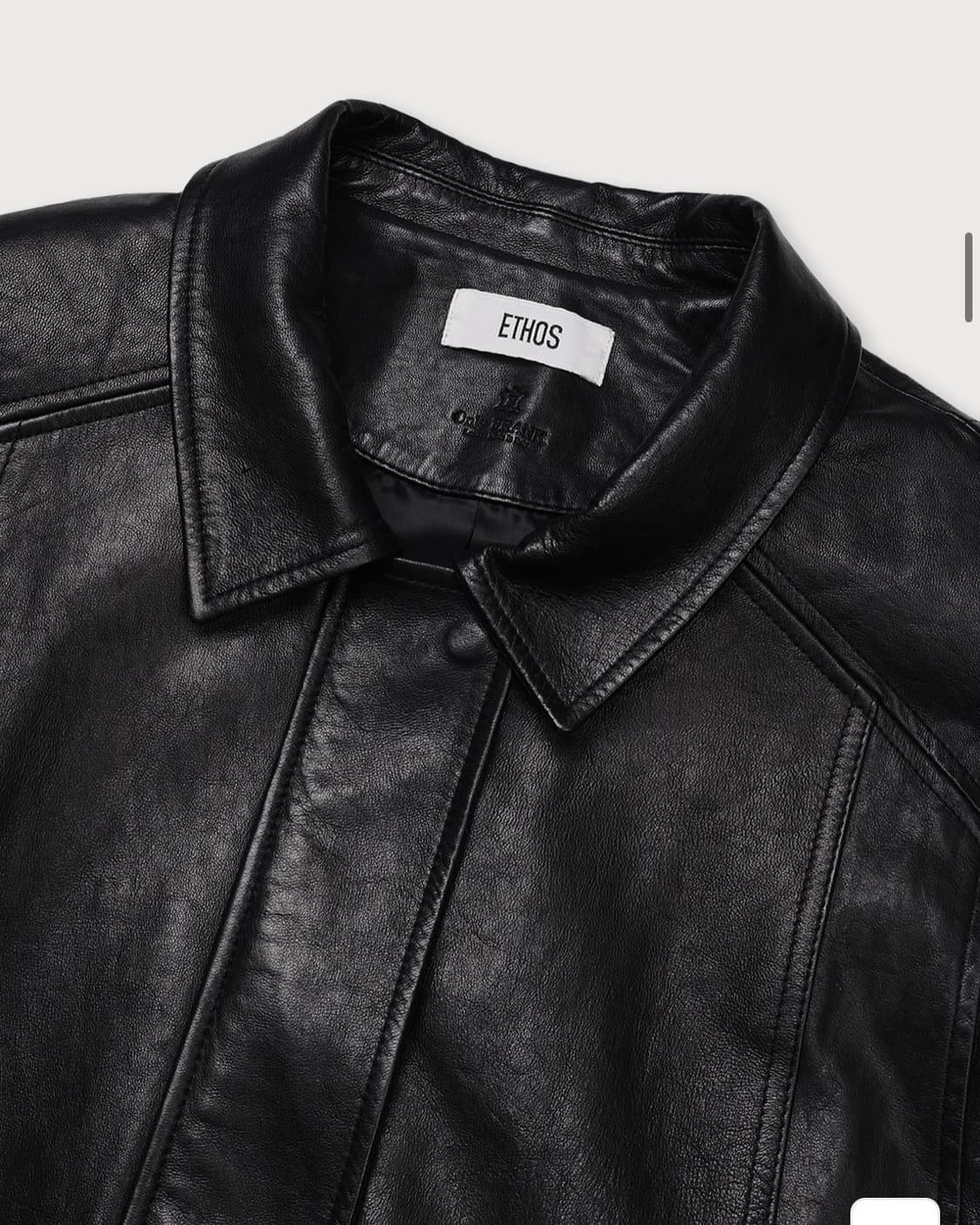 에토스 콜 가죽 자켓 상품이미지4