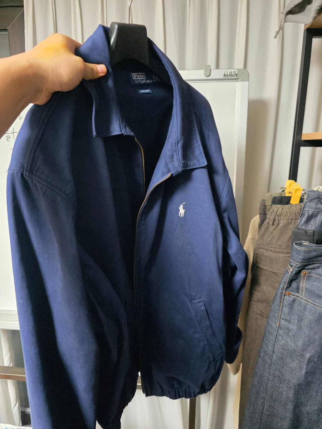 폴로 빅자켓 xl 블루 상품이미지2